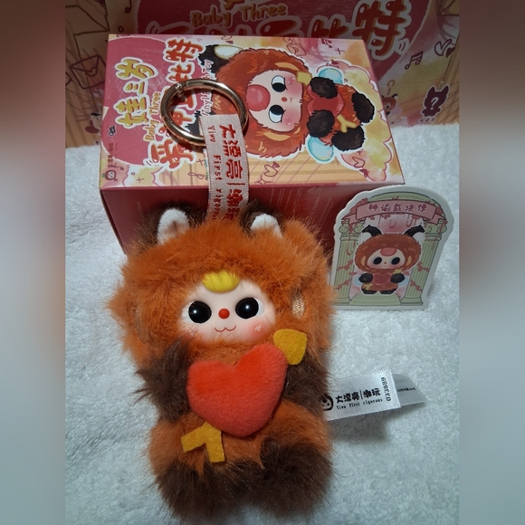 Baby Three Accessories - Baby Three Cupid Vinyl Plush Toy Series Conf. Red Panda